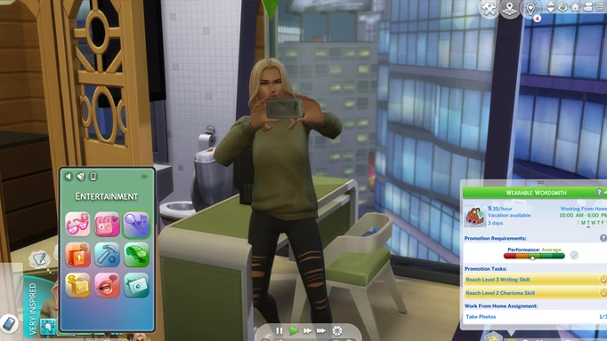How to photograph impressions in The Sims 4