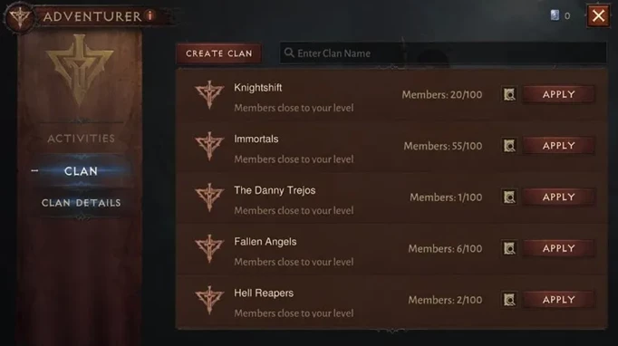 How To Join A Diablo Immortal Clan?