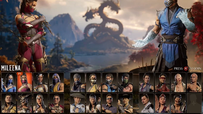 The Mortal Kombat 1 roster