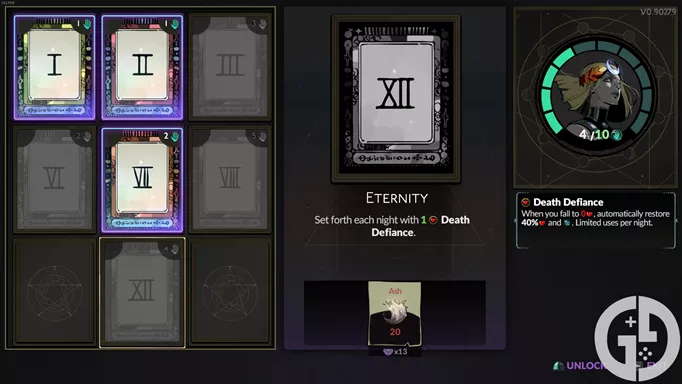 Image of Arcana Cards in Hades 2