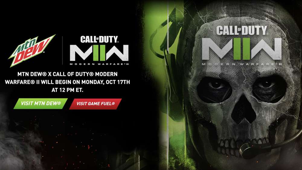 Here's how you earn & unlock Mountain Dew rewards in MW2