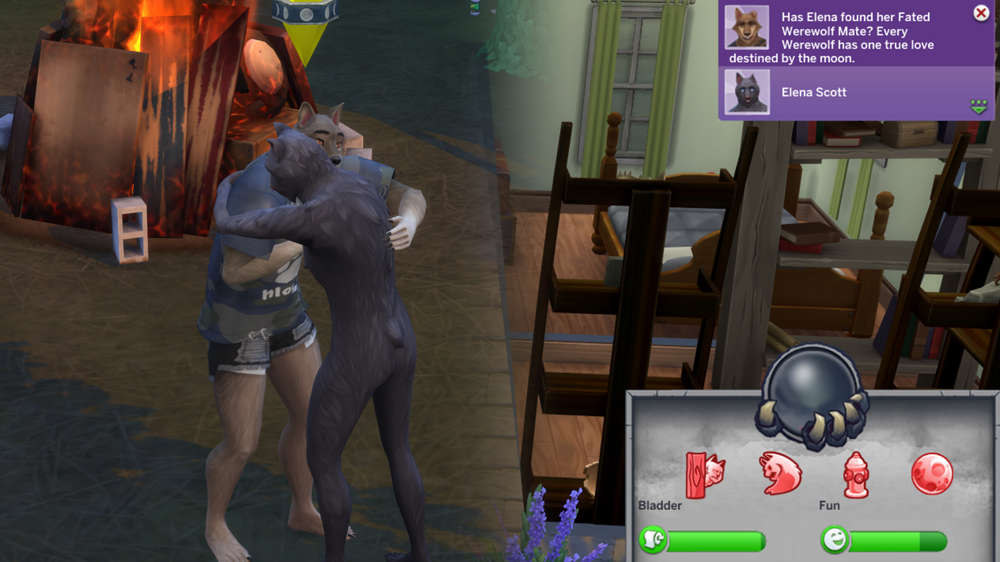 The Sims 4 Werewolves: Fated Mates