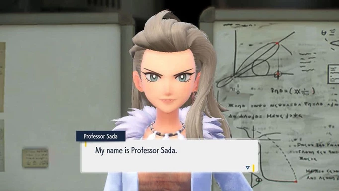 Professor Sada - Pokemon Scarlet and Violet Characters