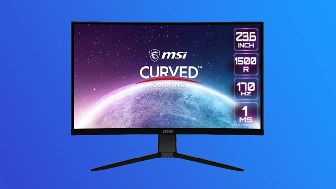 The MSI G242C 24" Curved Gaming Monitor