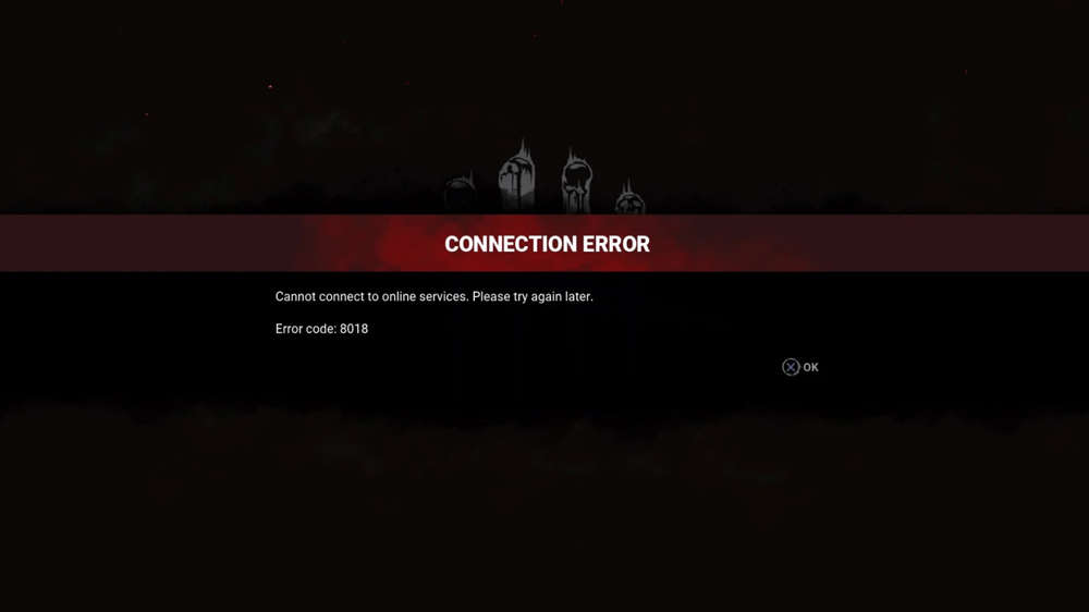 How To Fix Dead By Daylight Error Code 8018