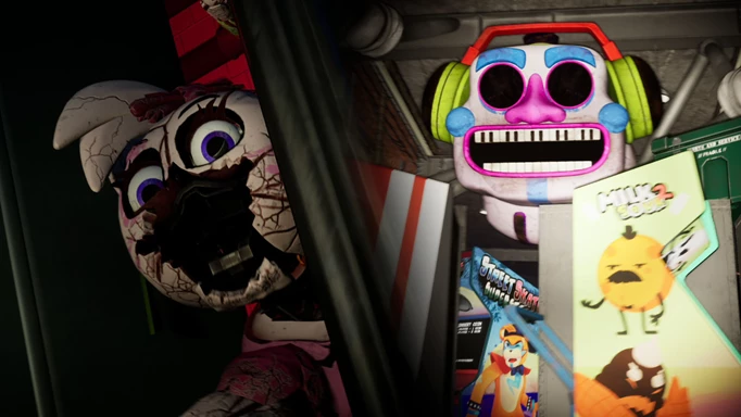 Five Night's at Freddy's Security Breach monsters