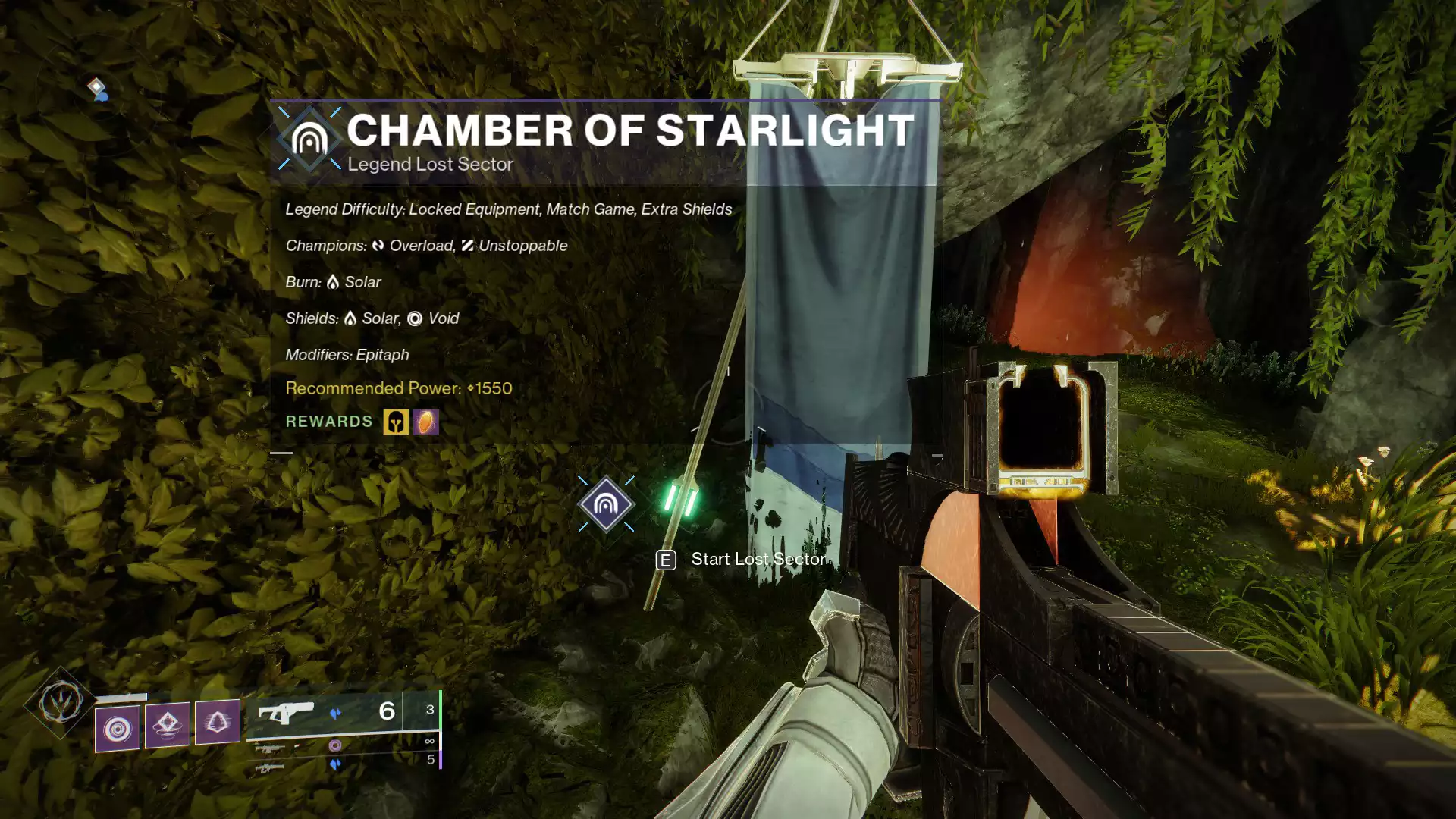 Destiny 2 Chamber of Starlight: How To Complete The Master/Legend Lost Sector