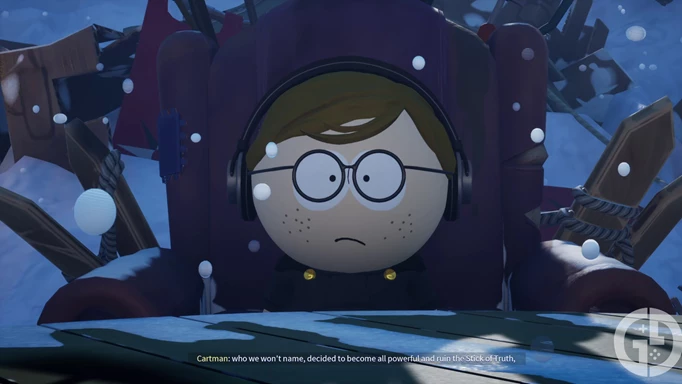 Main character in South Park Snow Day