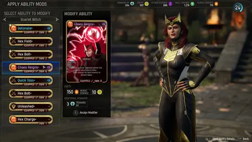 Midnight Suns Tips: Mod Your Cards