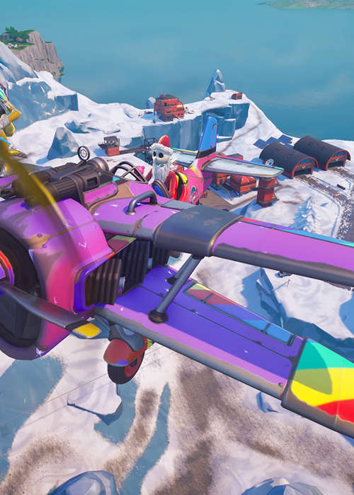 Where to find X-4 Stormwing planes in Fortnite OG