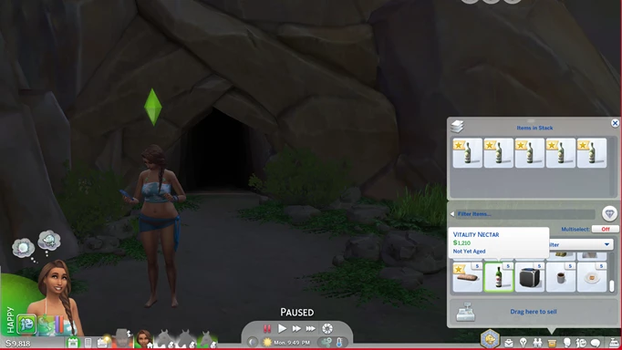 Dreadhorse Caverns rewards cheats in The Sims 4 Horse Ranch.