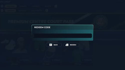 The codes menu in TopSpin 2K25