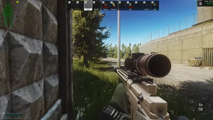 Image of the AXMC in Escape From Tarkov on Interchange