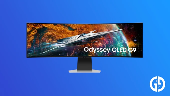 The Samsung Odyssey OLED G9 gaming monitor