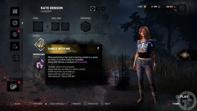 Kate Denson's Dance With Me is one of the best Survivor Perks in Dead by Daylight