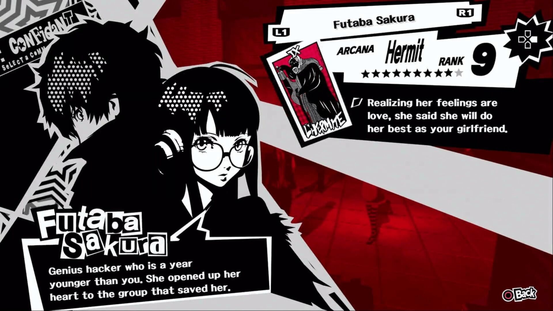 Persona 5 Royal Futaba Sakura (Hermit) Confidant Guide