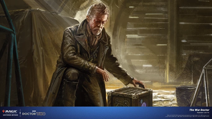 Magic The Gathering Doctor Who The War Doctor Artwork