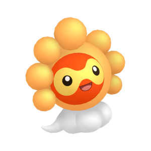 Sunny Castform from Pokemon Home.