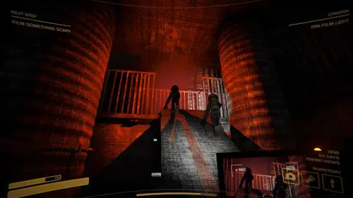 Players exploring the Old World in Content Warning