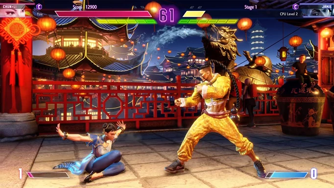Chun-Li in Serenity Stream stance in Street Fighter 6