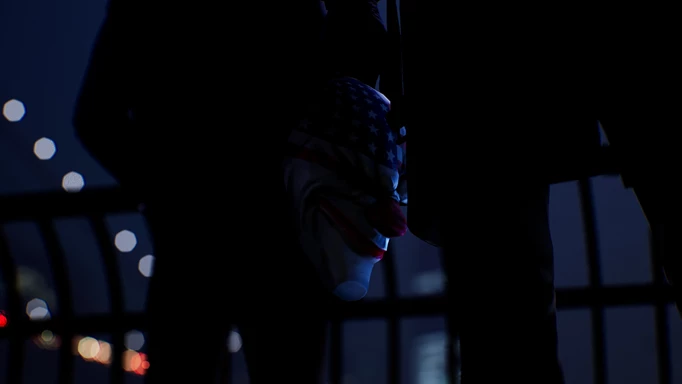 Lone mask in PAYDAY 3