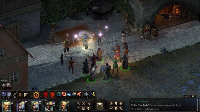 A group of characters in Pillars of Eternity 2