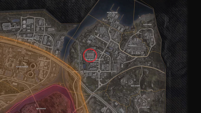 Keres' location in MW3 Zombies