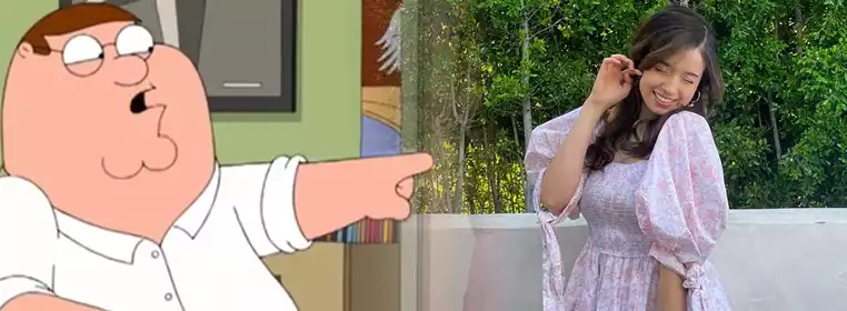 Pokimane Amazed After Fan-Made Family Guy Appearance