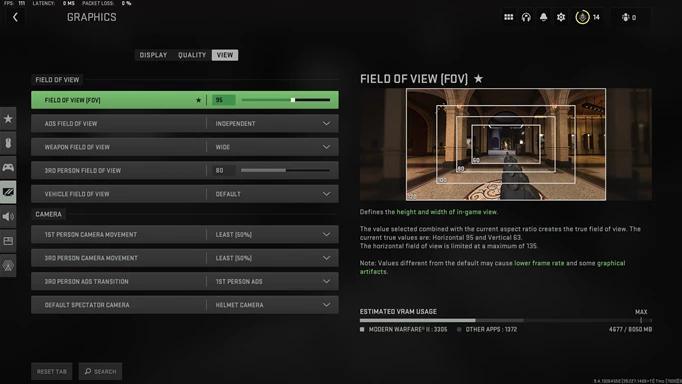 How To Change FOV Settings in MW2