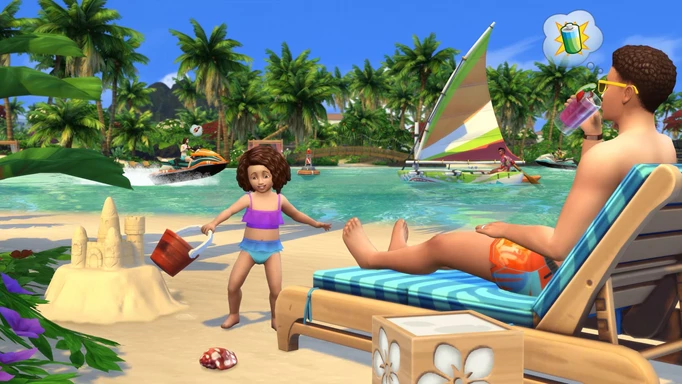 The Sims 4: Island Living Promotional Image