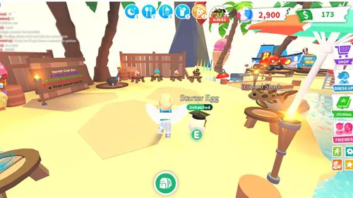 Adopt Me! Summer Fest shop where you can spend Beach Balls