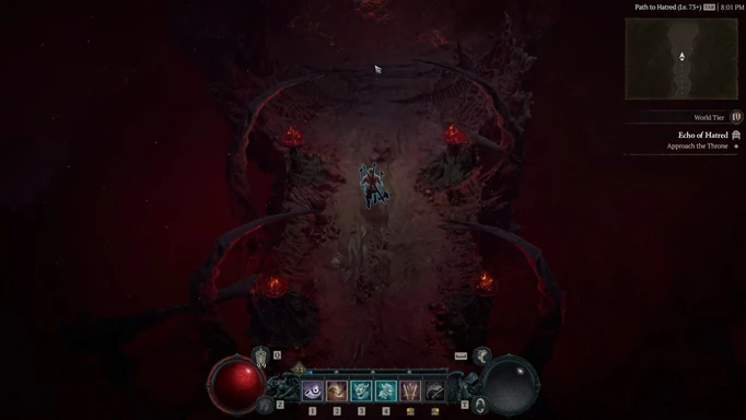 an image of the Echo of Hatred dungeon in Diablo 4