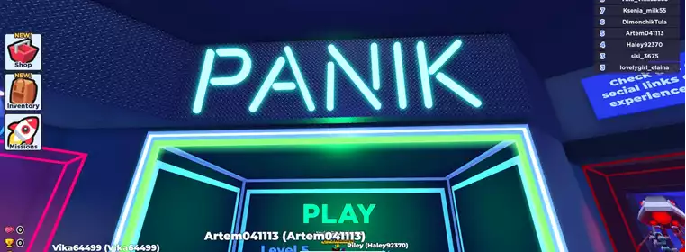 All PANIK codes to redeem for free Coins