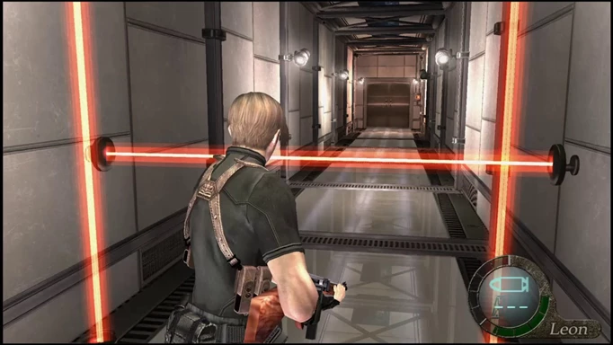 Resident Evil 4 Remake cut content laser room