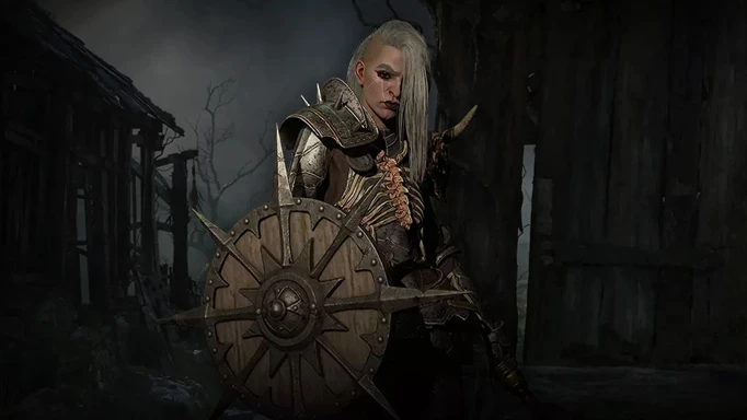 Diablo 4 monetisation: A necromancer with a shield