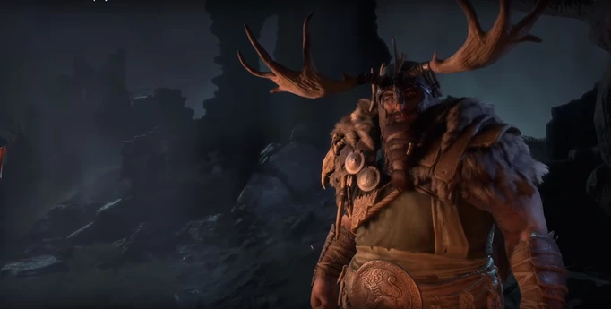 Screenshot of Druid, one of the classes in Diablo 4