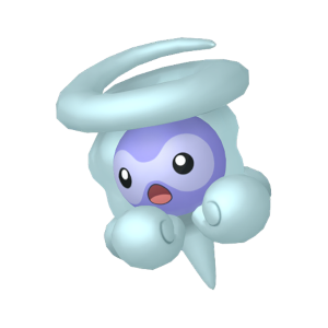 Snowy Castform from Pokemon Home.