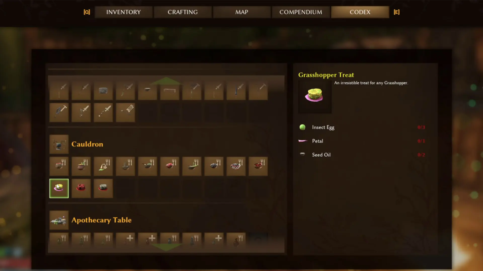 How to tame a Grasshopper in Smalland: Survive the Wilds, Grasshopper Treat