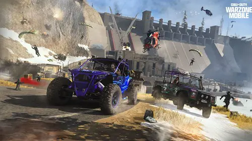 Warzone Mobile vehicles