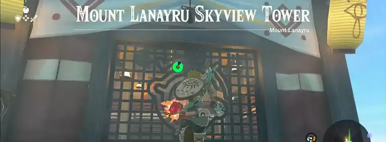 Zelda Tears of the Kingdom Mount Lanayru Skyview Tower: Where to find & how to activate