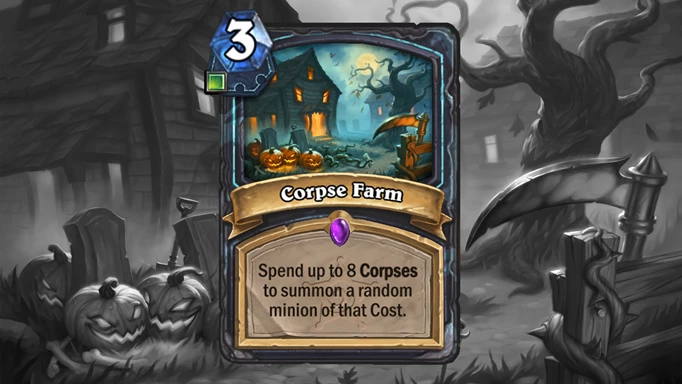 The Corpse Farm card coming in Patch 28.0