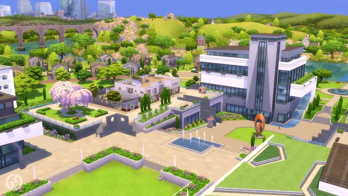 Foxbury Institute in The Sims 4