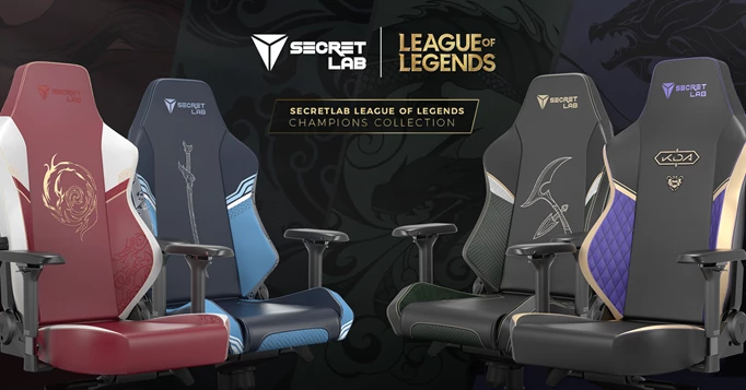 Secret Lab League of Legends Chairs