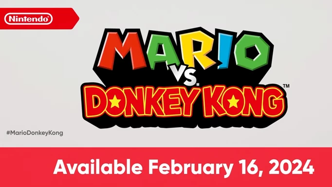 screenshot showing the mario vs donkey kong release date
