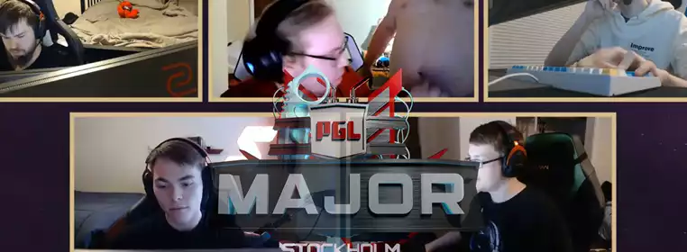 CS:GO Pro Interrupted By Shirtless Father During Major Qualifiers