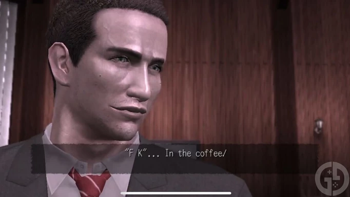 York sees FK in the coffee in Deadly Premonition