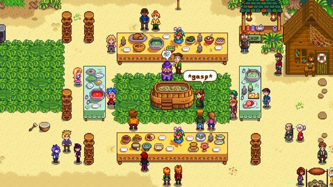 Stardew Valley Luau: How to play a prank
