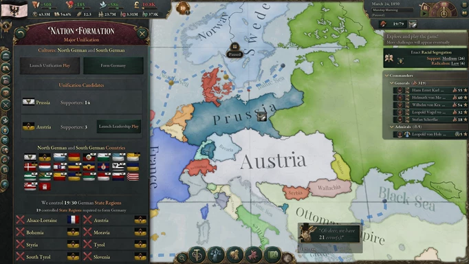 How To Form Germany In Victoria 3 before