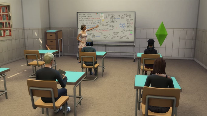 Sims 4: High School Years classes