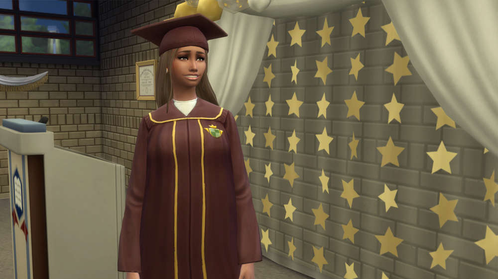 How to graduate from high school in The Sims 4